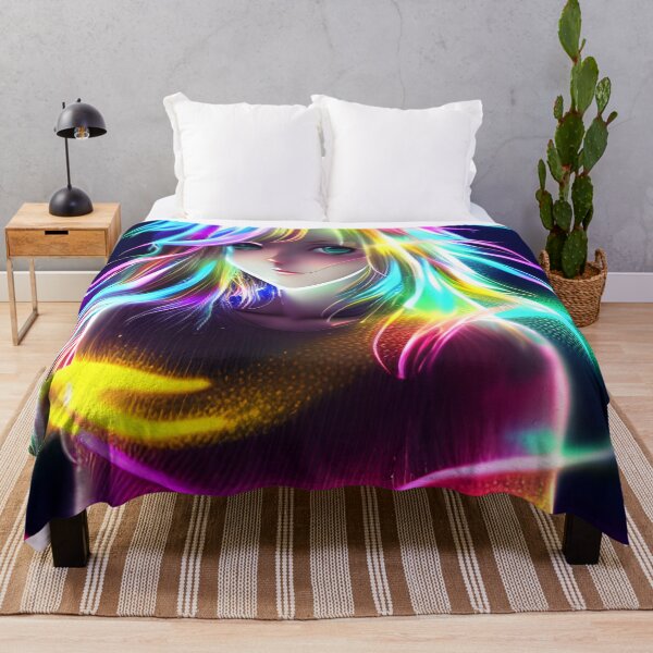 Item preview, Dancing Anime Girl - Hologram Style designed and sold by Dalive.