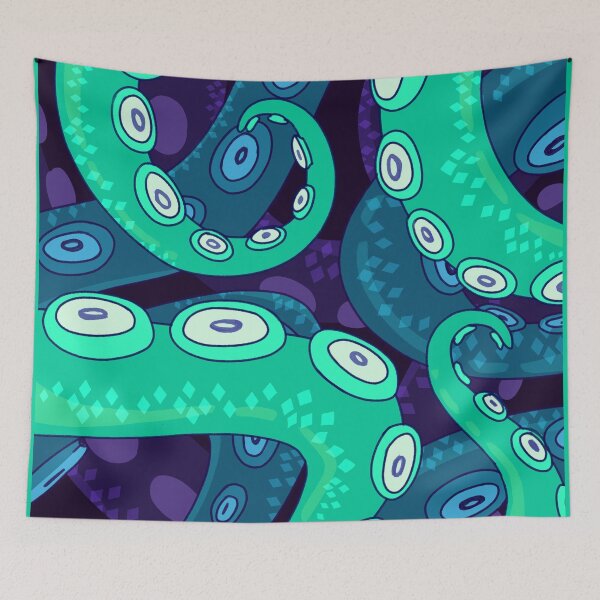 Item preview, Tentacle ocean swarm designed and sold by GoopyCat.