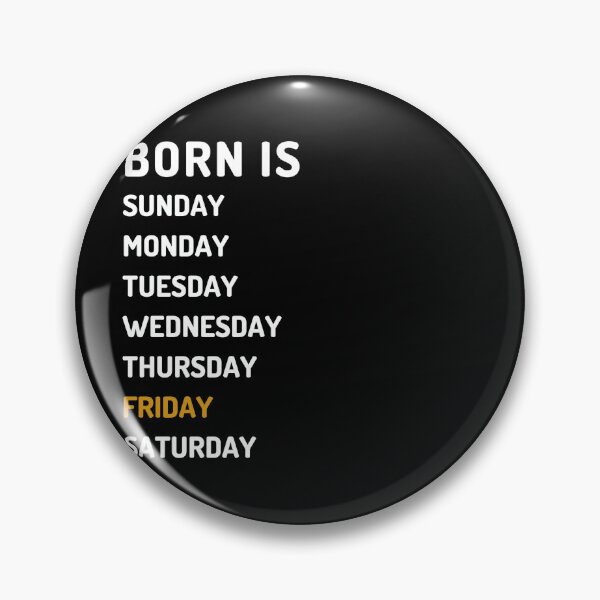 Item preview, born is friday white designed and sold by Micapox.
