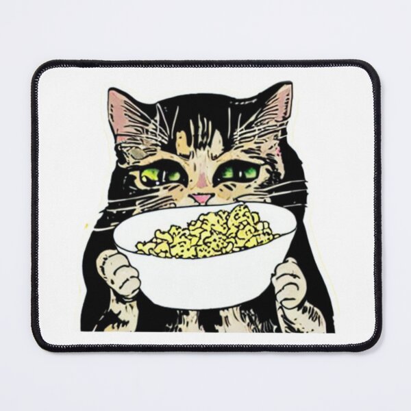 Aperçu de l'œuvre Chat mangeant du pop-corn 01 créée et vendue par CheeseBlueprint.