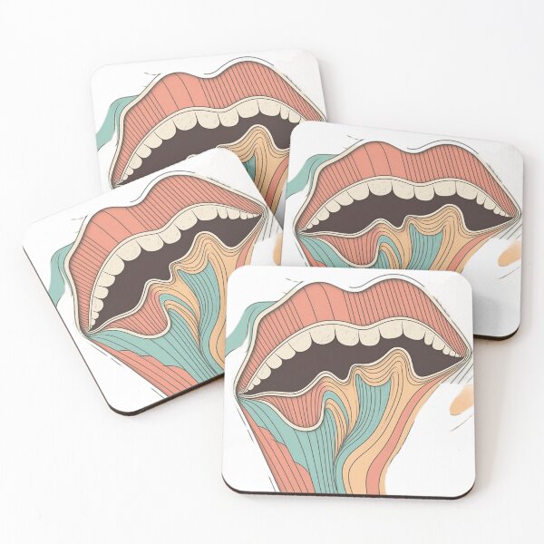 Item preview, Retro Melt Mouth Design designed and sold by GriffinStd.