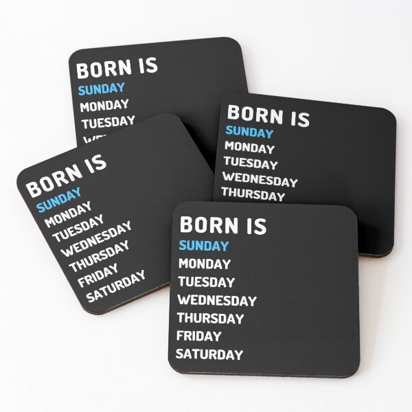 Item preview, born is sunday white designed and sold by Micapox.
