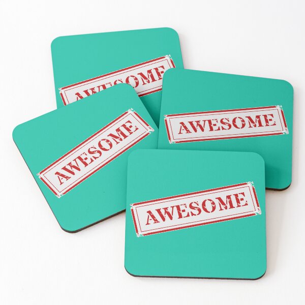 Item preview, Awesome since forever - Label Design designed and sold by Fun Funky Designs.