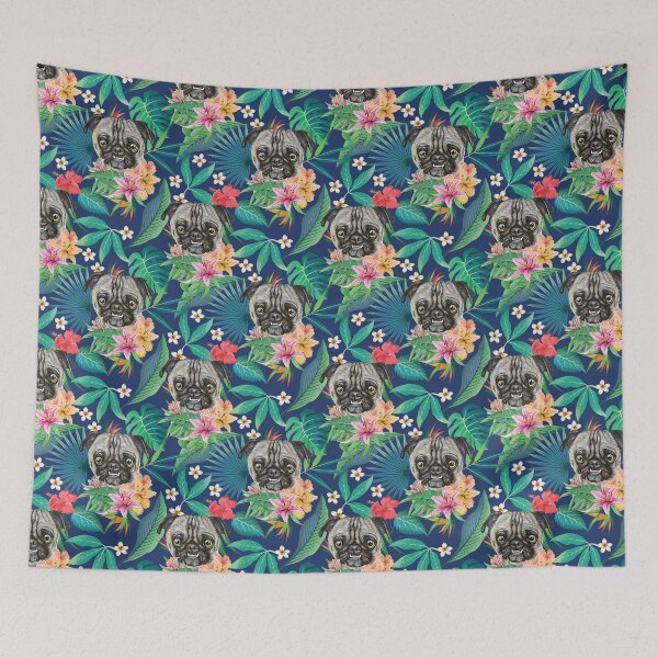 Item preview, Tropical Pug 2 designed and sold by lulupetart.