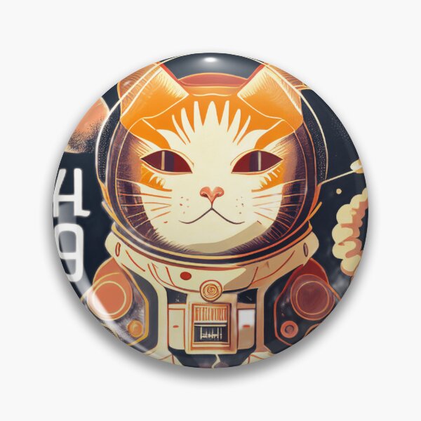 Artikelvorschau, japanische Astrokatze entworfen und verkauft von Deluzion.