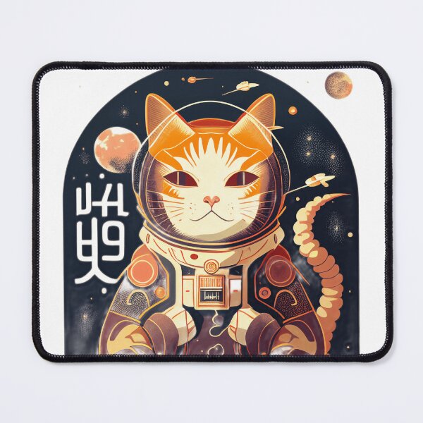 Item preview, japanese astro cat  designed and sold by Deluzion.