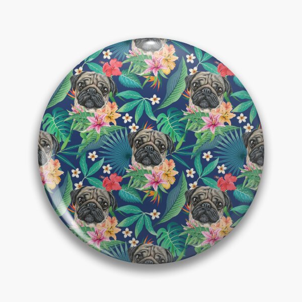 Artikelvorschau, Tropical Pug 4 entworfen und verkauft von lulupetart.