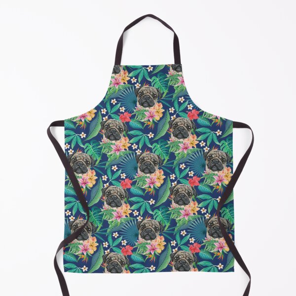 Aperçu de l'œuvre Tropical Pug 4 créée et vendue par lulupetart.