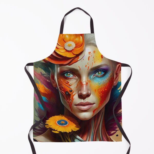 Item preview, Abstract Colorful Woman Portrait designed and sold by artmanikin.