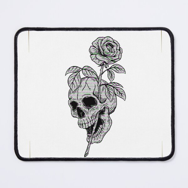 Item preview, Rose skull designed and sold by Nikolay Penkov.