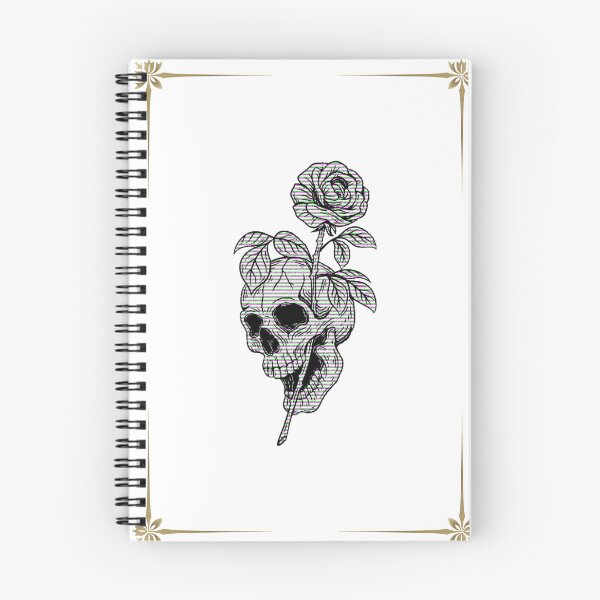 Item preview, Rose skull designed and sold by Nikolay Penkov.
