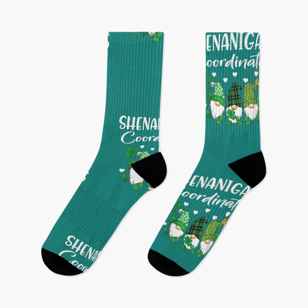 Item preview, Shenanigans Coordinator St Patricks Day Gnomes Green Proud T-Shirt designed and sold by zedbubblez.