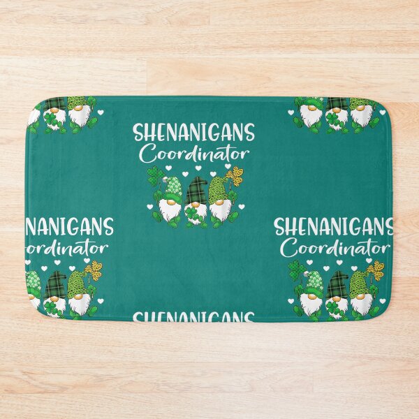Item preview, Shenanigans Coordinator St Patricks Day Gnomes Green Proud T-Shirt designed and sold by zedbubblez.