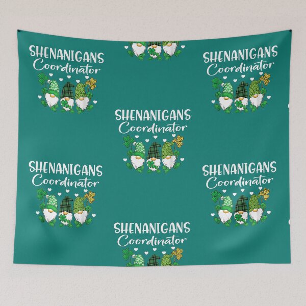 Artikelvorschau, Shenanigans Koordinator St. Patricks Day Gnomes Green Proud T-Shirt entworfen und verkauft von zedbubblez.
