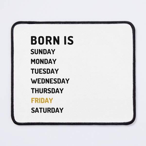 Item preview, Born is friday dark designed and sold by Micapox.