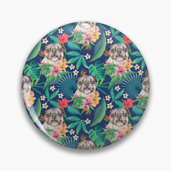 Artikelvorschau, Tropical Pug 6 entworfen und verkauft von lulupetart.
