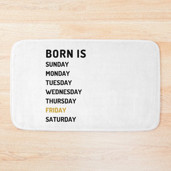 Item preview, Born is friday dark designed and sold by Micapox.