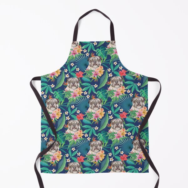 Aperçu de l'œuvre Tropical Pug 6 créée et vendue par lulupetart.