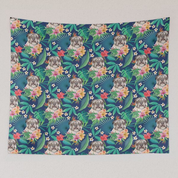 Item preview, Tropical Pug 6 designed and sold by lulupetart.
