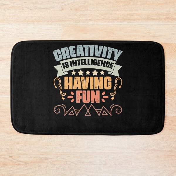 Item preview, Retro Creativity Is Intelligence Having Fun Creative Artists designed and sold by Nessshirts.