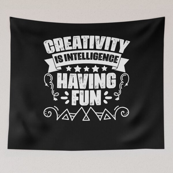 Item preview, Awesome Creativity Is Intelligence Having Fun An Art Student designed and sold by Nessshirts.