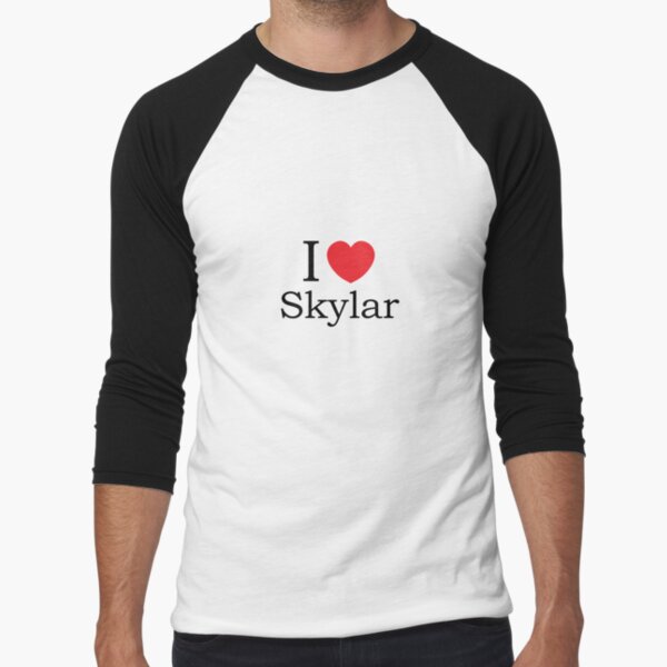 I Love Skylar - With Simple Love Heart Poster for Sale by