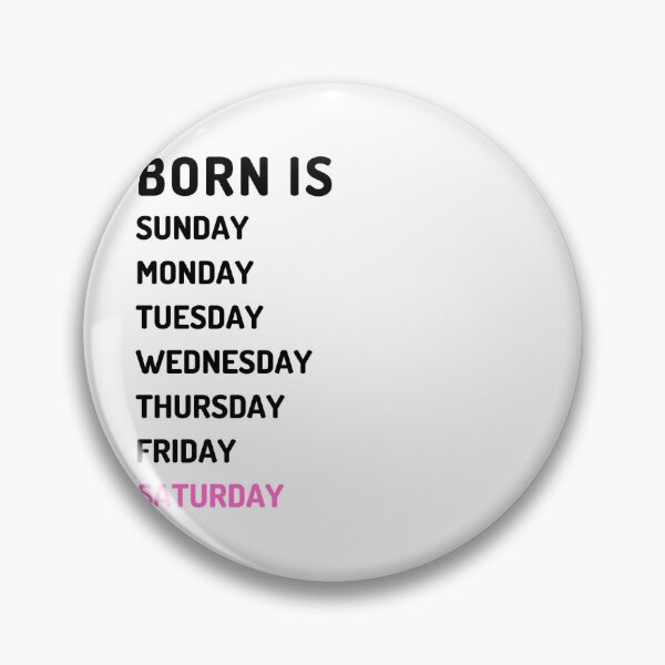 Item preview, Born is saturday dark designed and sold by Micapox.