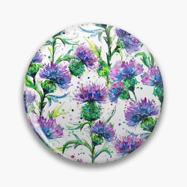 Item preview, Scottish Thistle Pattern designed and sold by EveiArt.