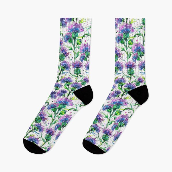 Item preview, Scottish Thistle Pattern designed and sold by EveiArt.