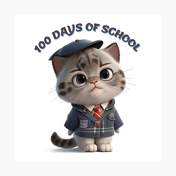Item preview, 100 Days of School designed and sold by Chom-on.