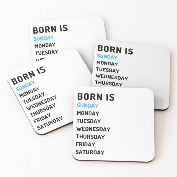Item preview, Born is sunday dark designed and sold by Micapox.
