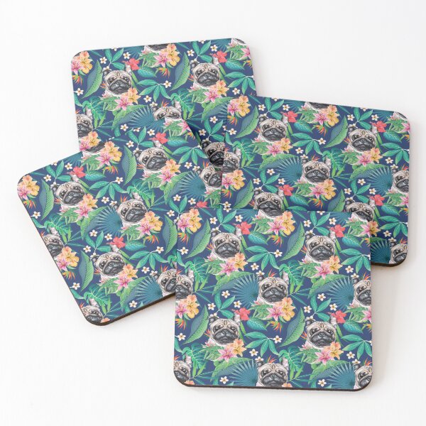 Artikelvorschau, Tropical Pug 9 entworfen und verkauft von lulupetart.