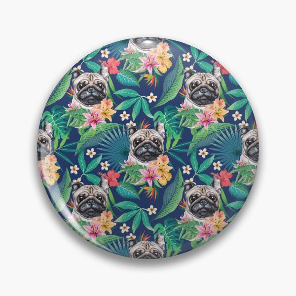 Artikelvorschau, Tropical Pug 9 entworfen und verkauft von lulupetart.