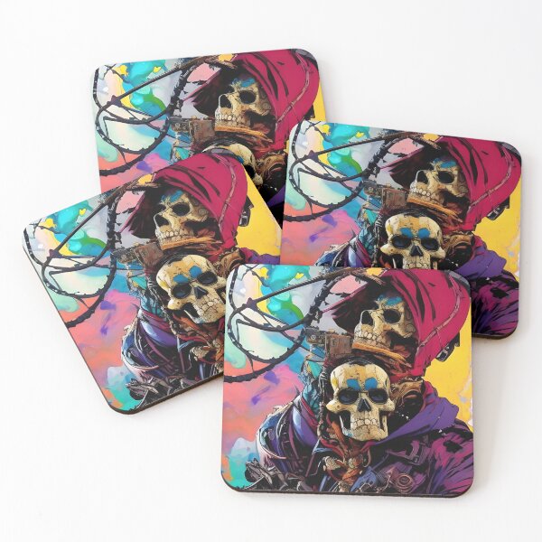 Item preview, Psychedelic Skull #28 designed and sold by mrbribe.