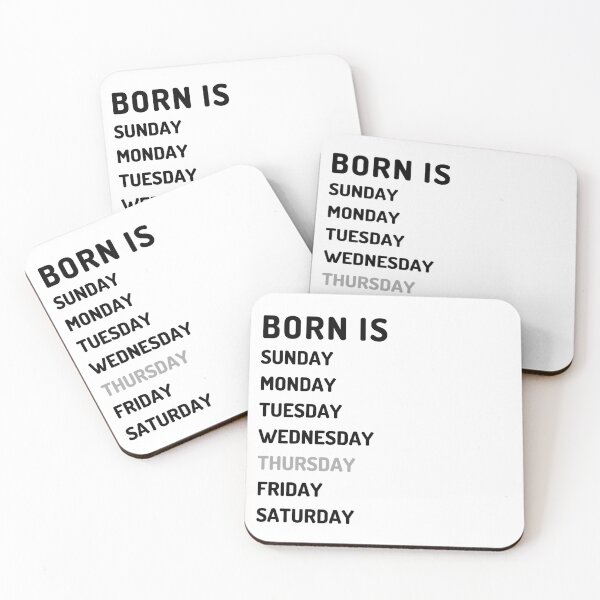 Item preview, Born is thursday dark designed and sold by Micapox.