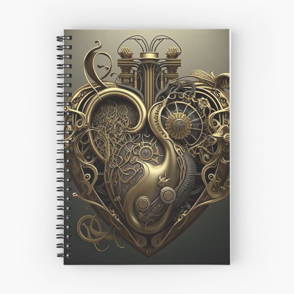 Item preview, Steampunk Heart 4 designed and sold by Ruletattoo.