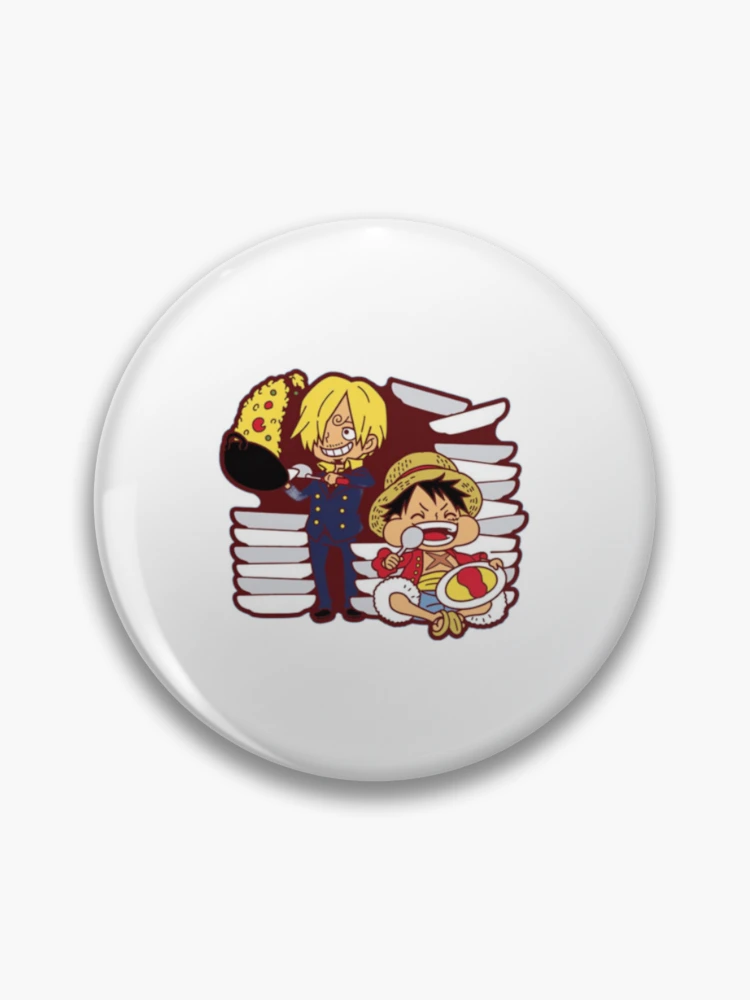 58MM One Piece Cosplay Anime Badge Button Pin Brooch Badges