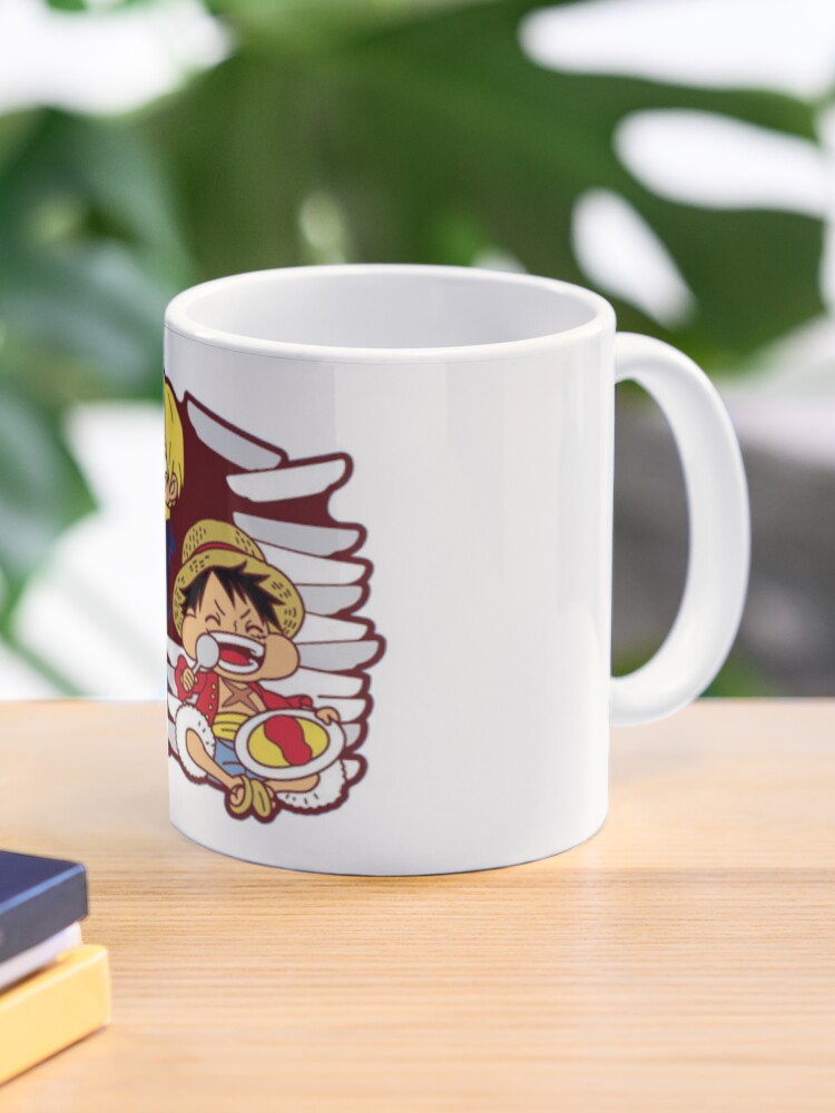 Anime ONE PIECE Coffee Mugs With Covers and Spoons