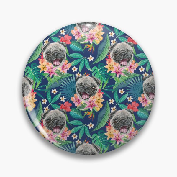 Artikelvorschau, Tropical Pug 10 entworfen und verkauft von lulupetart.