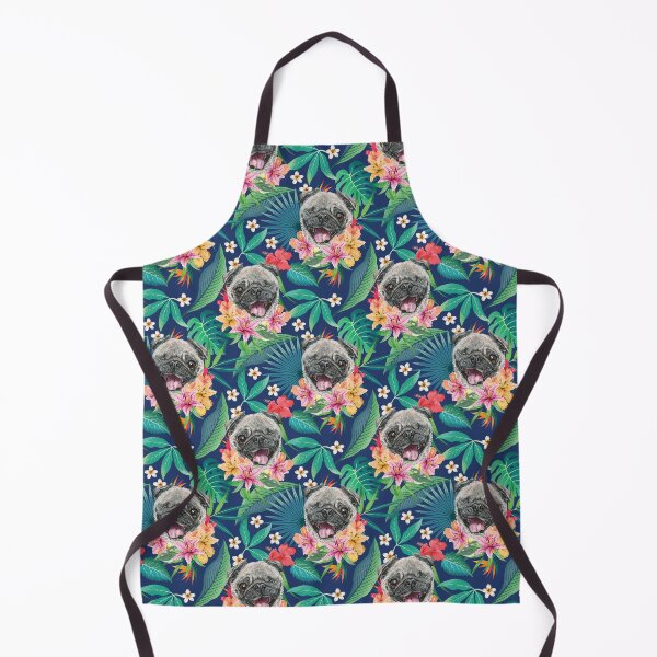 Aperçu de l'œuvre Tropical Pug 10 créée et vendue par lulupetart.