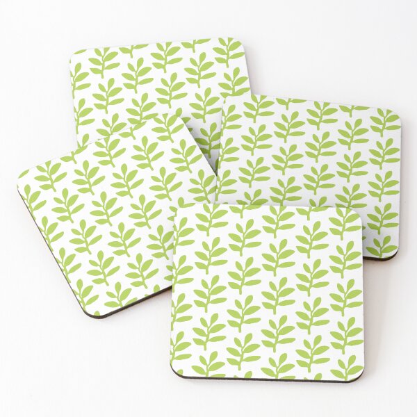 Item preview, Stylish green leaves pattern designed and sold by DigitalMagShop.
