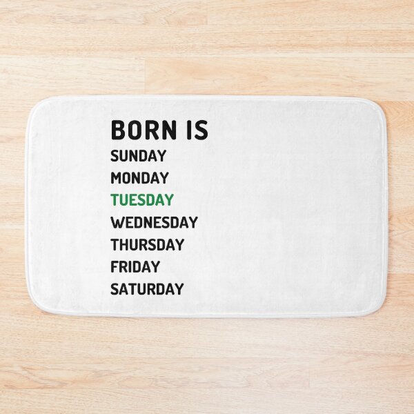 Item preview, Born is tuesday dark designed and sold by Micapox.