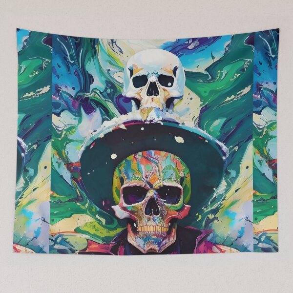 Item preview, Psychedelic Skull #29 designed and sold by mrbribe.
