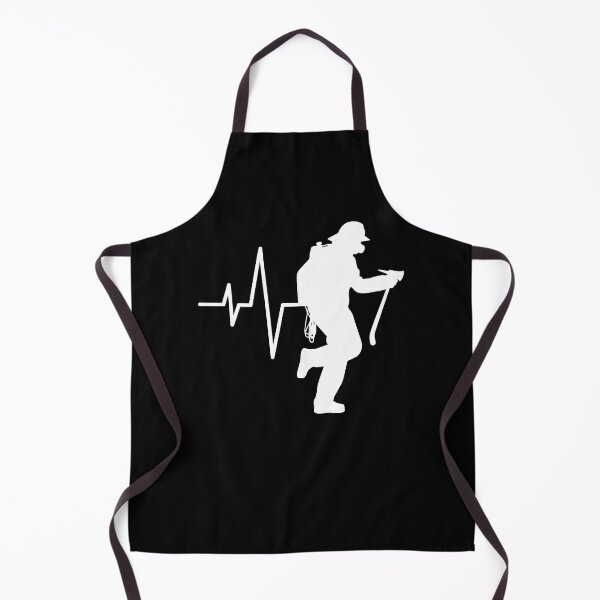 Item preview, Heartbeat Firefighter With Pulaski Cool Firefighting Fireman designed and sold by Nessshirts.