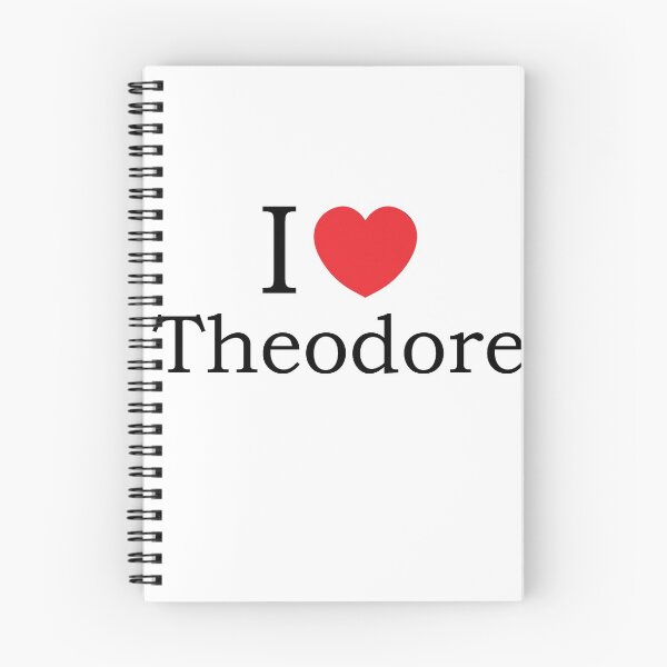 Item preview, I Love Theodore - With Simple Love Heart designed and sold by theredteacup.