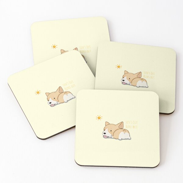 Item preview, corgi in the sun designed and sold by haakondesign.