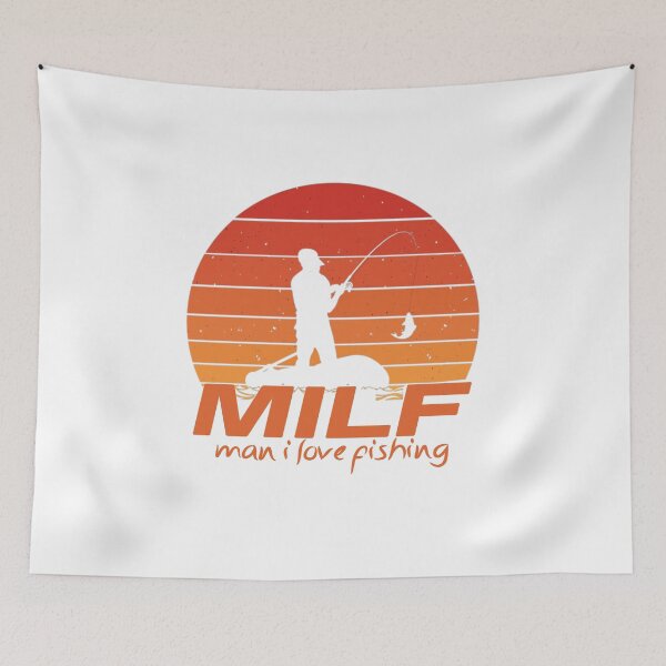 Item preview, milf man i love fishing designed and sold by wassim sadiki.