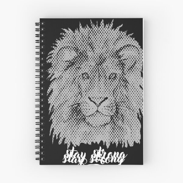Item preview, Leo - stay strong black white designed and sold by AUEROCHSE.
