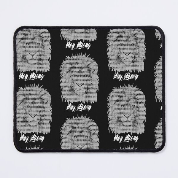 Item preview, Leo - stay strong black white designed and sold by AUEROCHSE.