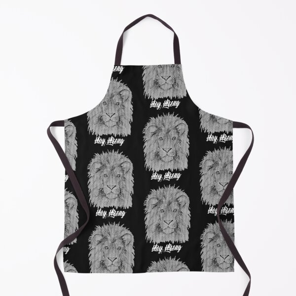 Item preview, Leo - stay strong black white designed and sold by AUEROCHSE.